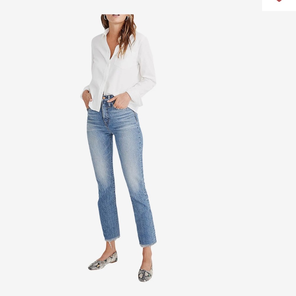 NWT Madewell Perfect vintage jean Ainsworth wash